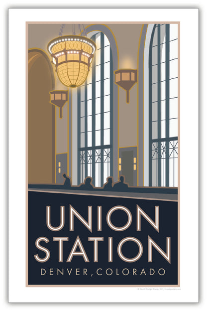 Union Station 3 (Cooper Lounge), Denver, Colorado - Poster