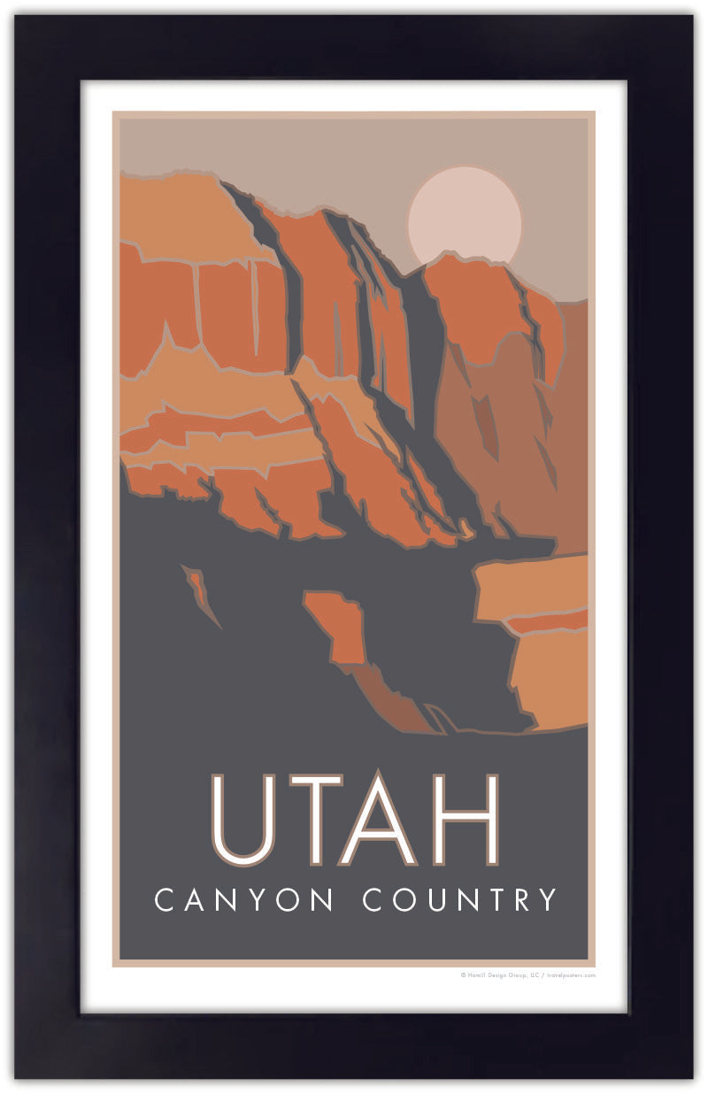 Utah Canyon Country - Poster