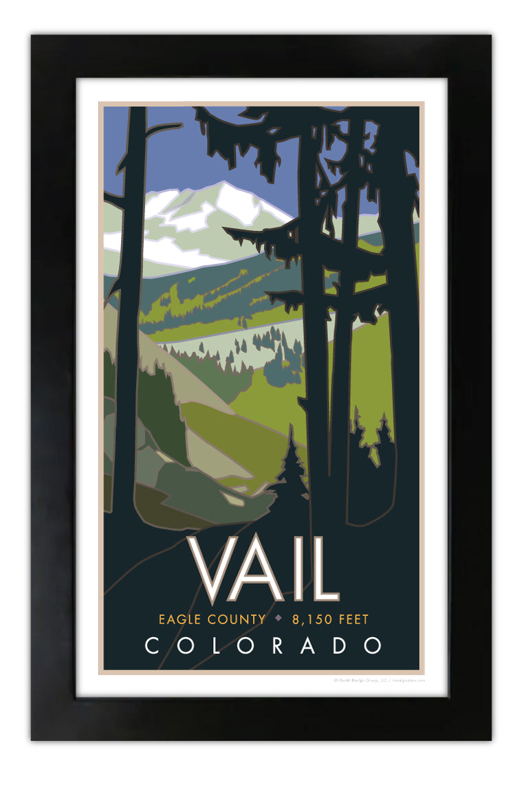 Vail Basin, Summer - Poster