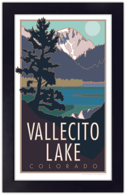 Vallecito Lake, Colorado - Poster