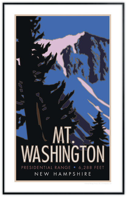 Mount Washington, New Hampshire - Poster