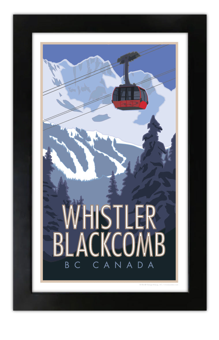 Whistler Blackcomb - BC, Canada - Poster