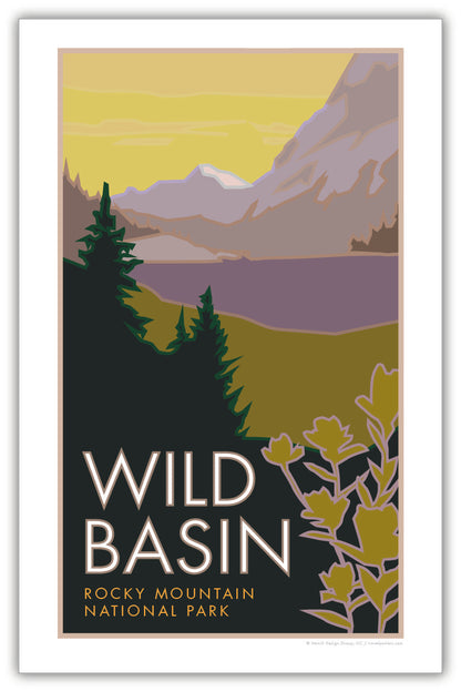 Wild Basin, Rocky Mountain National Park, Colorado - Poster