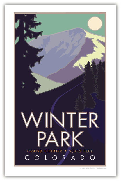 Winter Park, Colorado - Poster