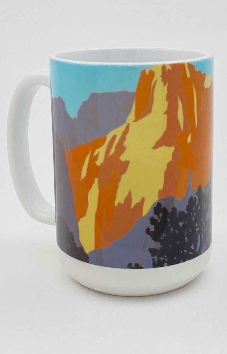 Zion National Park (Altar of Sacrifice), Utah - 15oz. Ceramic Mug