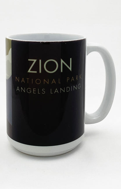 Zion National Park (Angels Landing), Utah - 15oz. Ceramic Mug