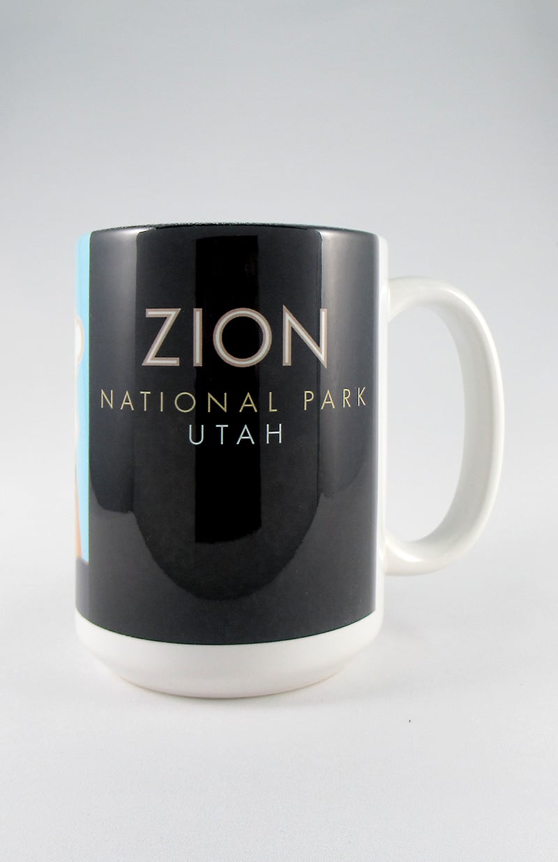 Zion National Park (The Watchman), Utah - 15oz. Ceramic Mug